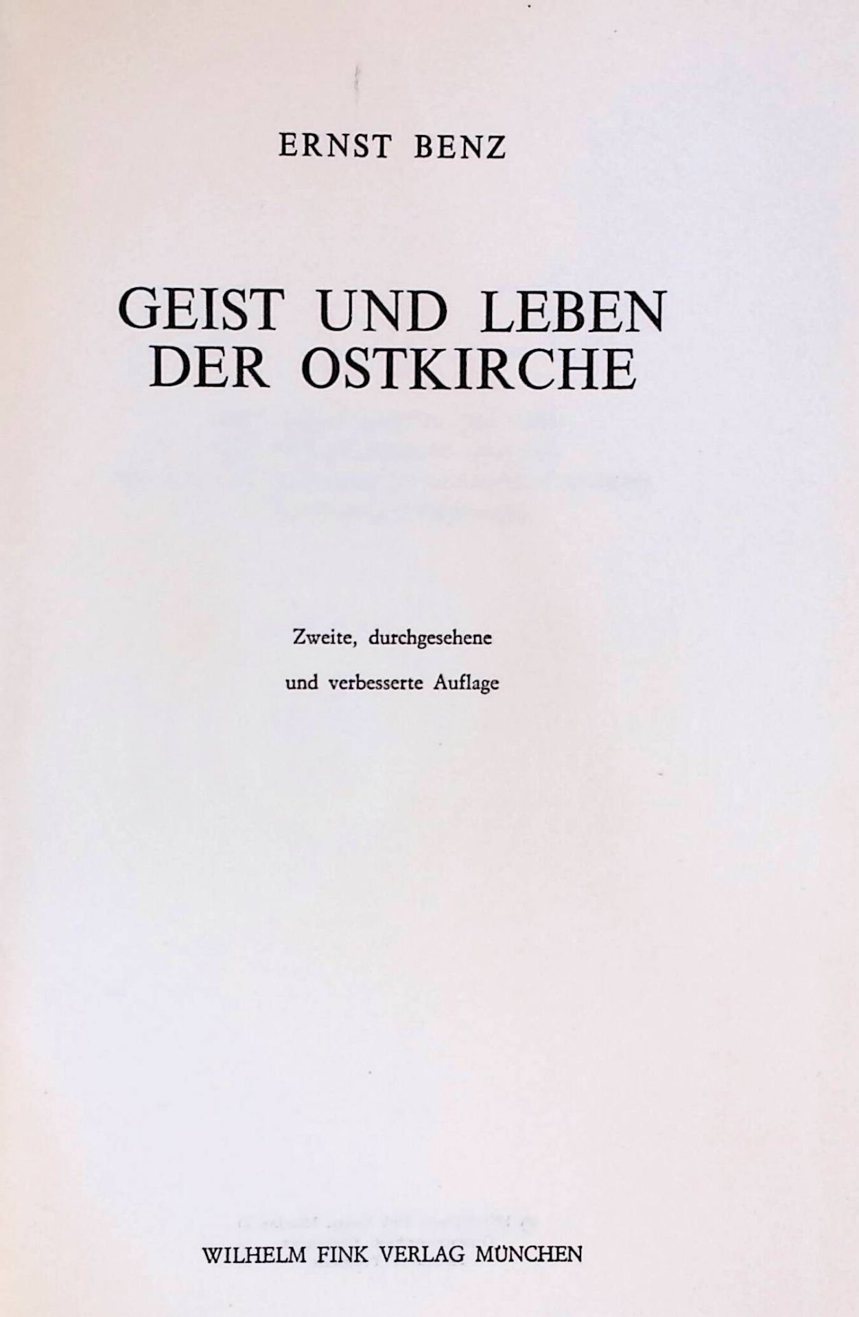 Geist und Leben der Ostkirche