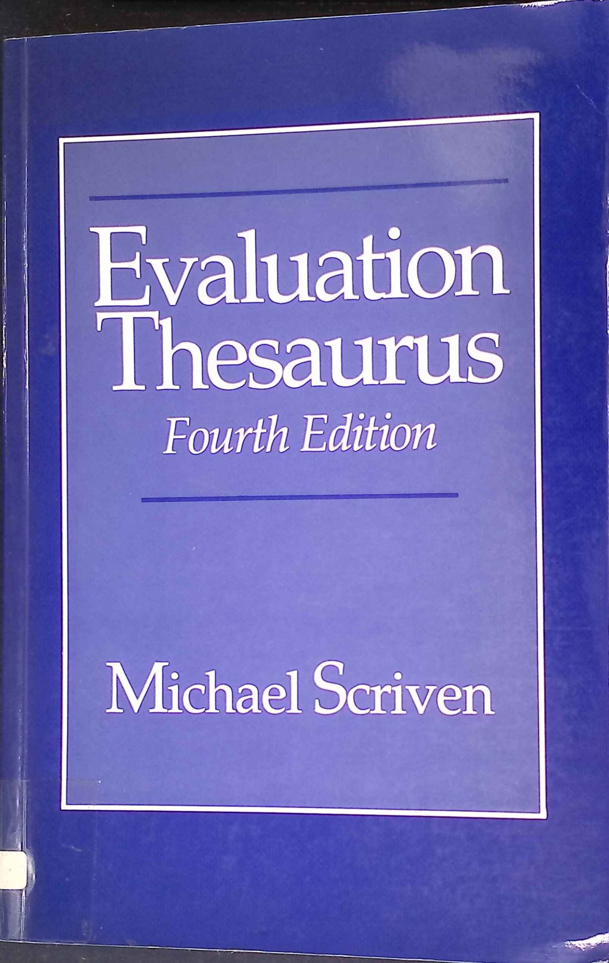 Evaluation Thesaurus