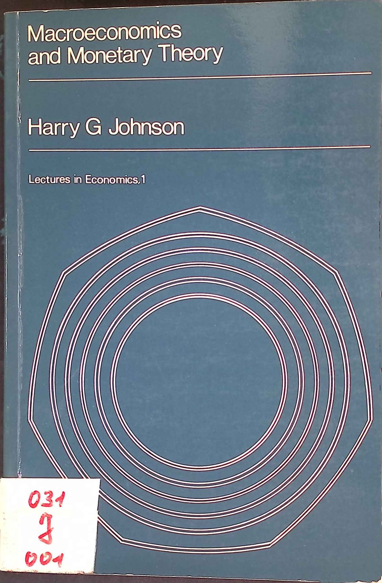Macroeconomics and Monetary Theory