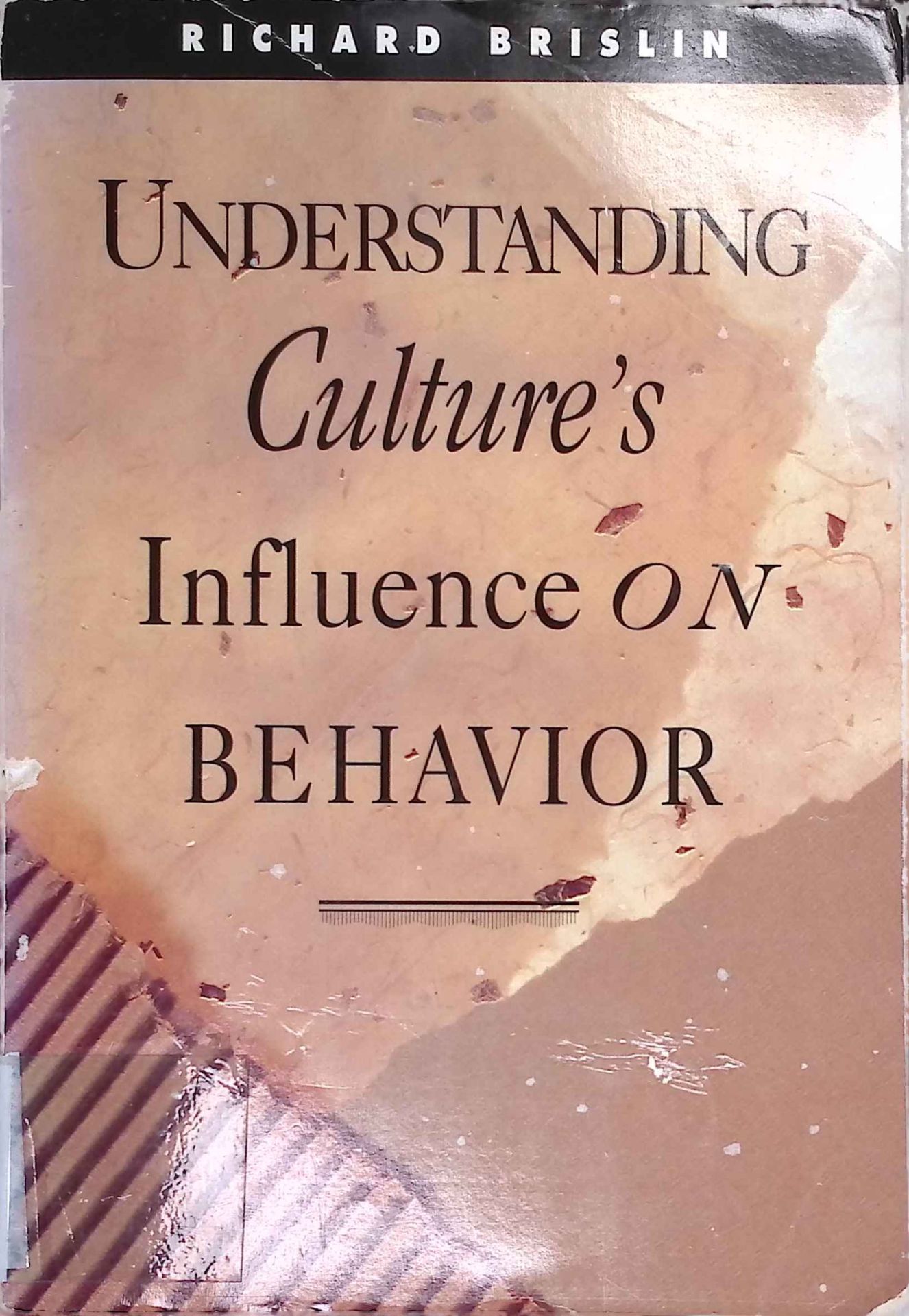 Understanding Culture's Influence ON Behavior