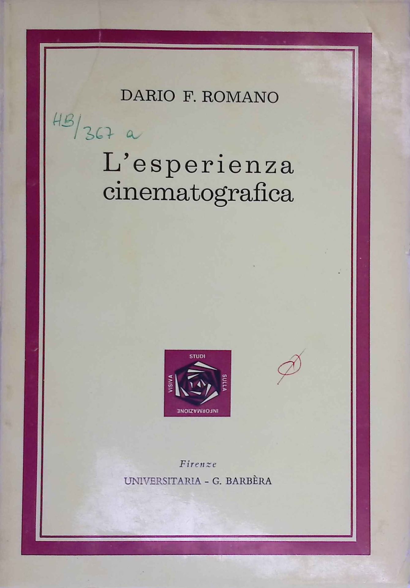 L'Esperienza cinematografica