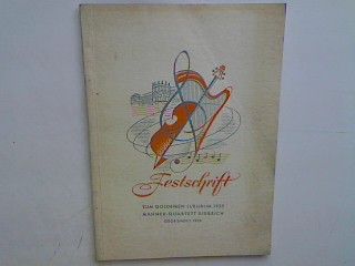 50 Jahre Männer-Quartett Biebrich - Festschrift zum goldenen Jubiläum 1955 Männer-Quartett Biebrich