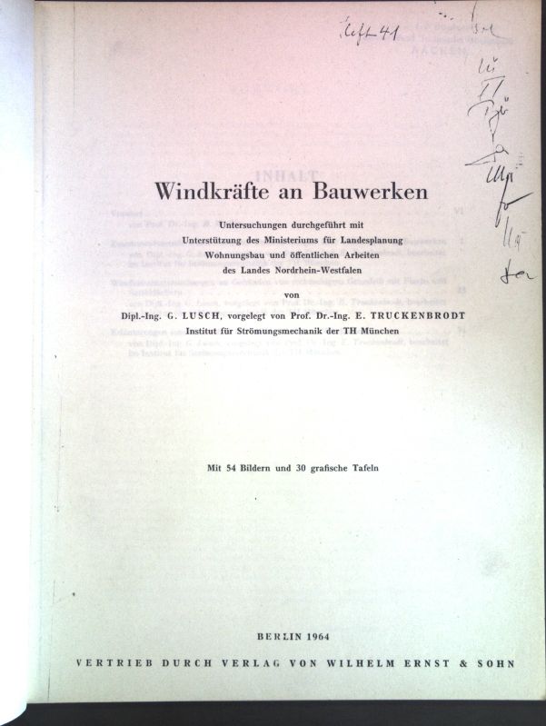 Windkräfte an Bauwerken