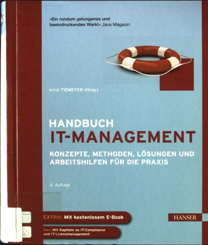Handbuch IT-Management : Konzepte, Methoden, Lösungen und Arbeitshilfen für die Praxis