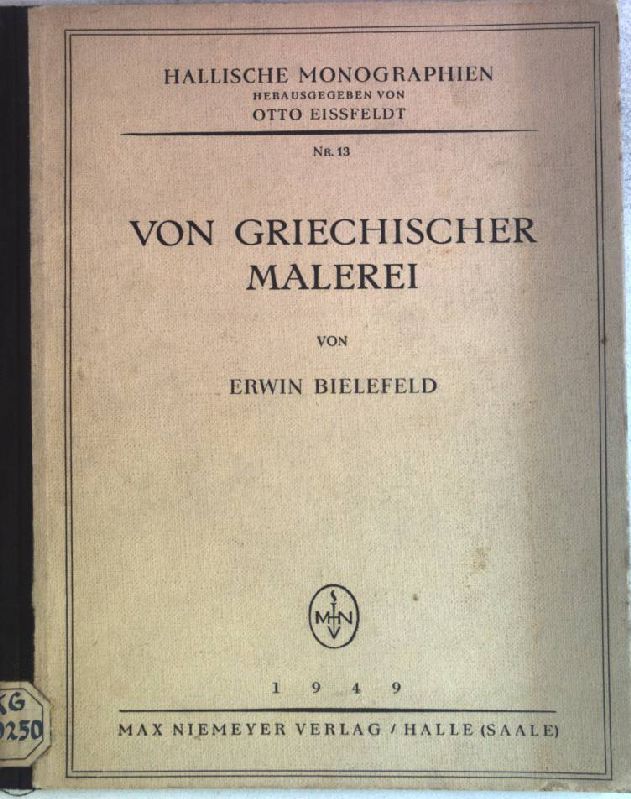 Von Griechischer Malerei