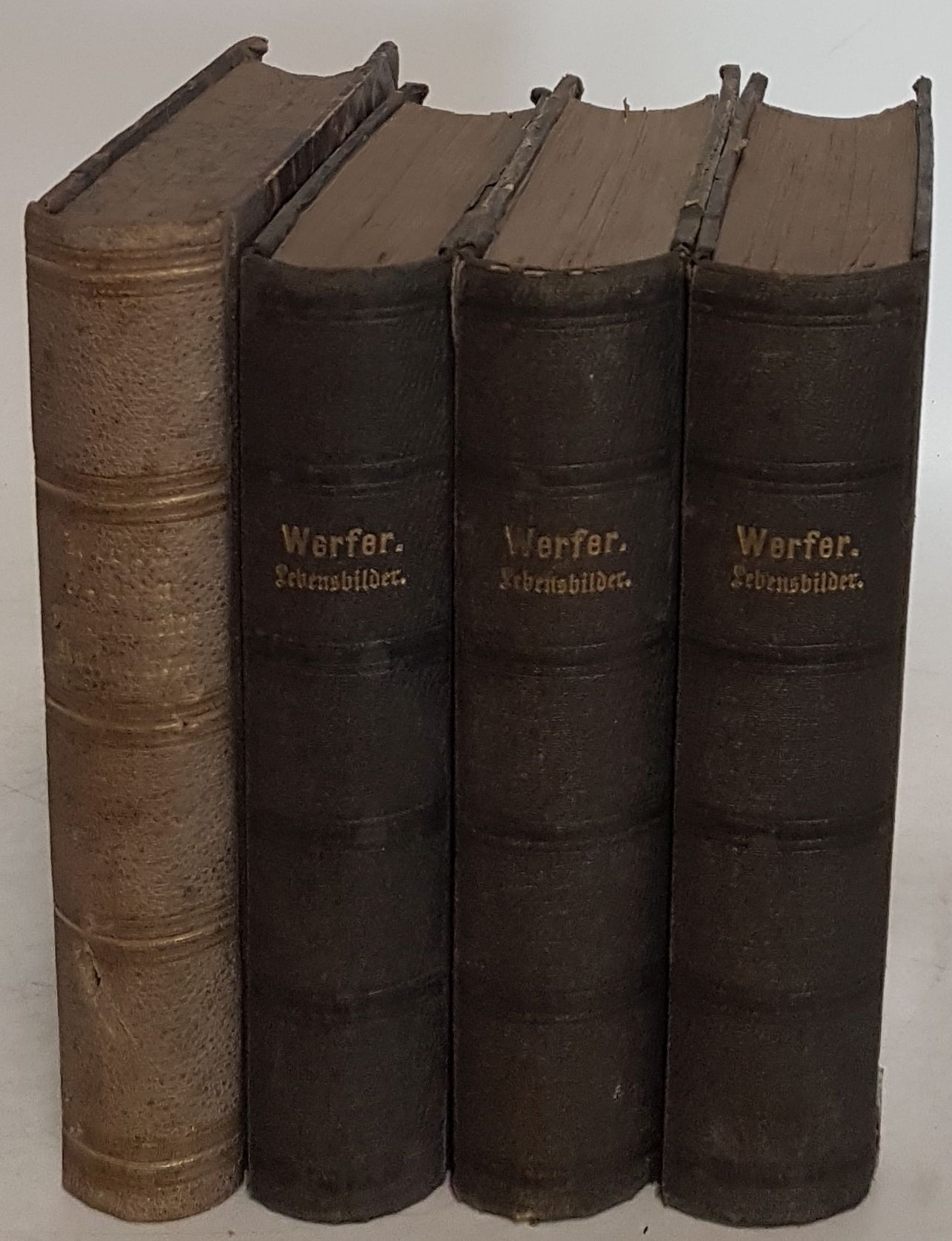 Leben ausgezeichneter Katholiken der letzten drei Jahrhunderte (22 Lebensbilder in 4 Bänden) - Bd.I: Alphons Maria von Liguori/ Kaiserin Maria Theresia/ Papst Pius VI./ Papst Pius VII./ Maria Crescentia/ Bd.II: Karl Borromäus/ Leben des heiligen Igantius/ Peter Canisius/ Vinzenz von Paul/ Franz von Sales/ Bd.III: Paters Johann Adam Schall und sein Wirken in China/ Ferdinand Verbiest/ Bernhard Overberg/ Amalie von Gallitzin/ Friedrich Leopold von Stolberg/ Georg Michael Wittmann/ Alexander von Hohenlohe/ Bd.