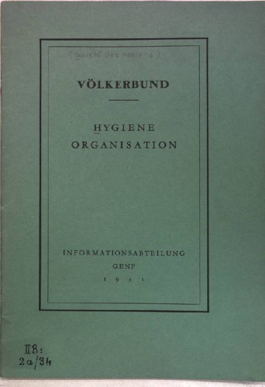 Hygiene Organisation;