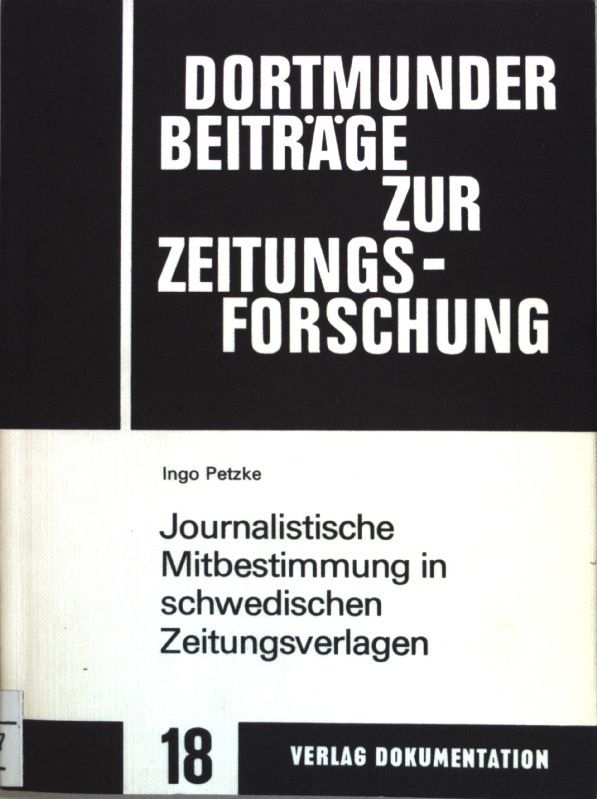 Journalistische Mitbestimmung in schwedischen Zeitungsverlagen