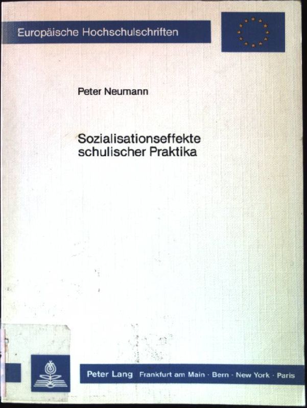 Sozialisationseffekte schulischer Praktika