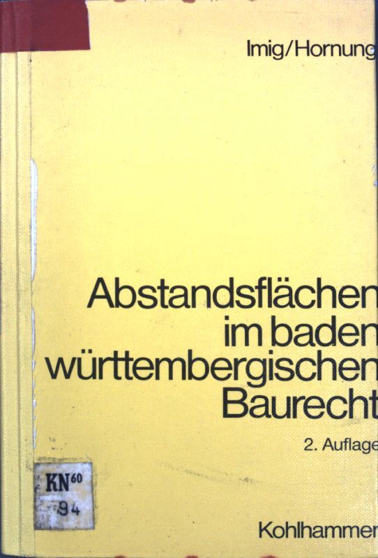 Abstandsflächen im baden-württembergischen Baurecht : Kommentar