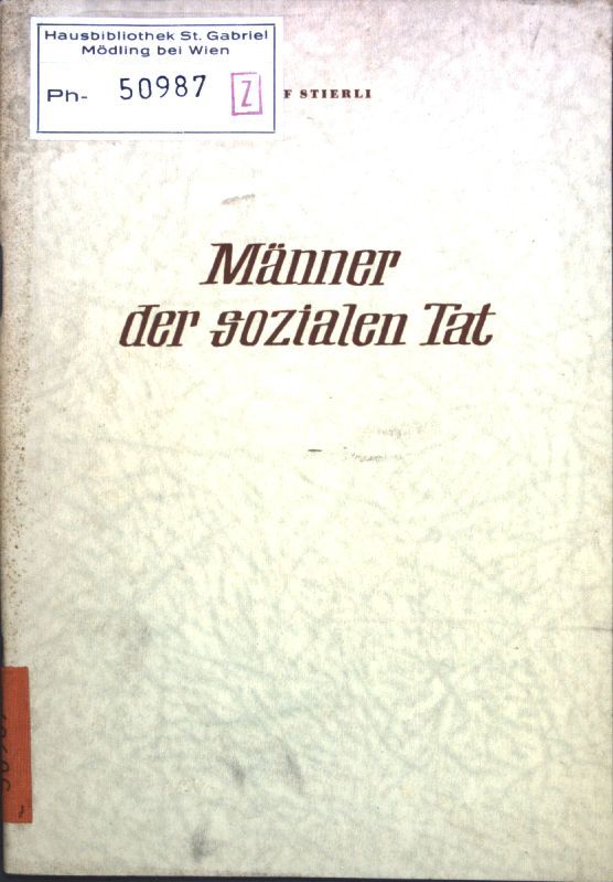Männer der sozialen Tat-