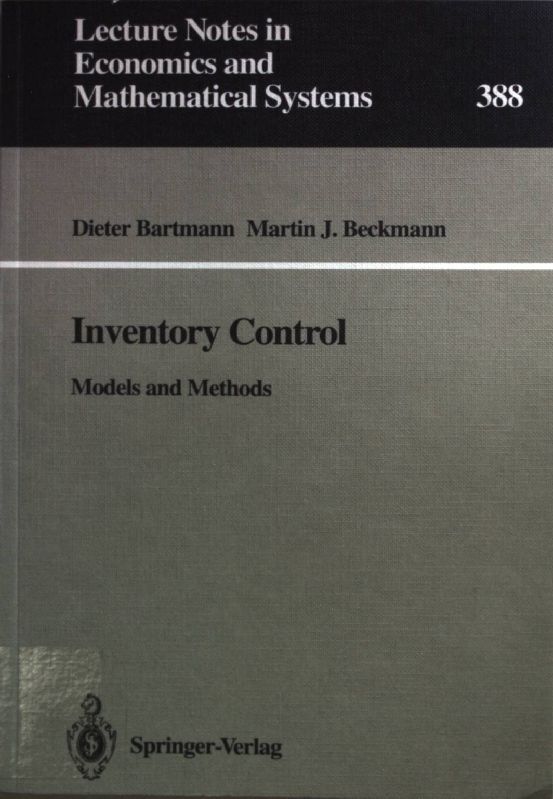 Inventory control : models and methods