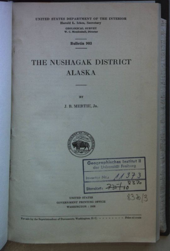 The Nushagak District Alaska