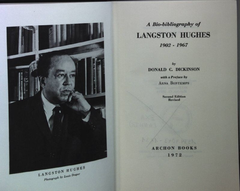 A Bio-Bibliography of Langston Hughes, 1902-1967