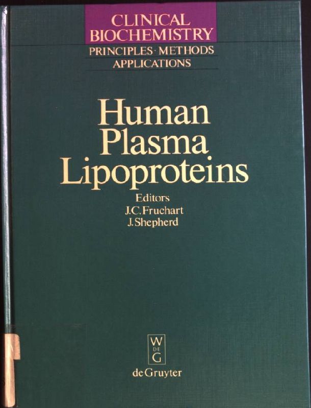 Human plasma lipoproteins