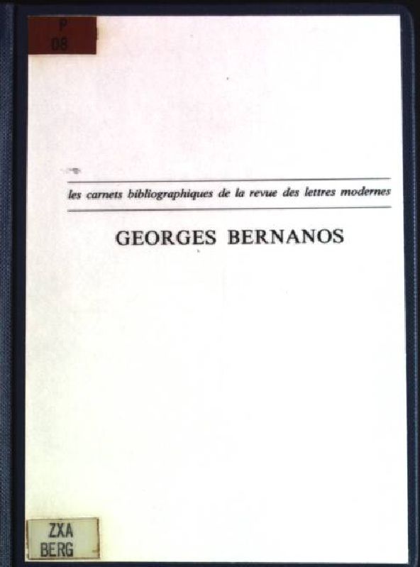 Georges Bernanos (critique 1976-1981)