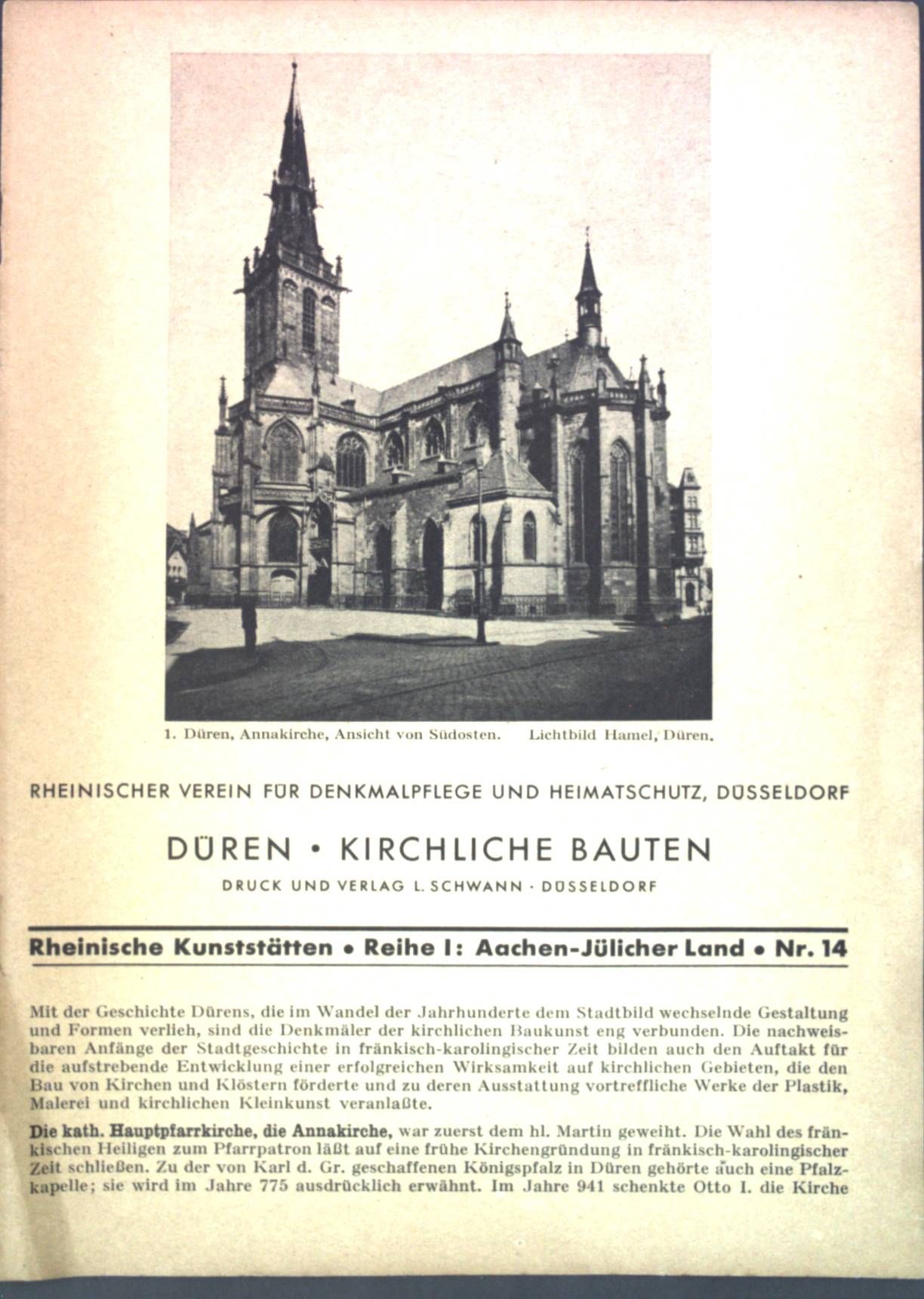 Düren: Kirchliche Bauten