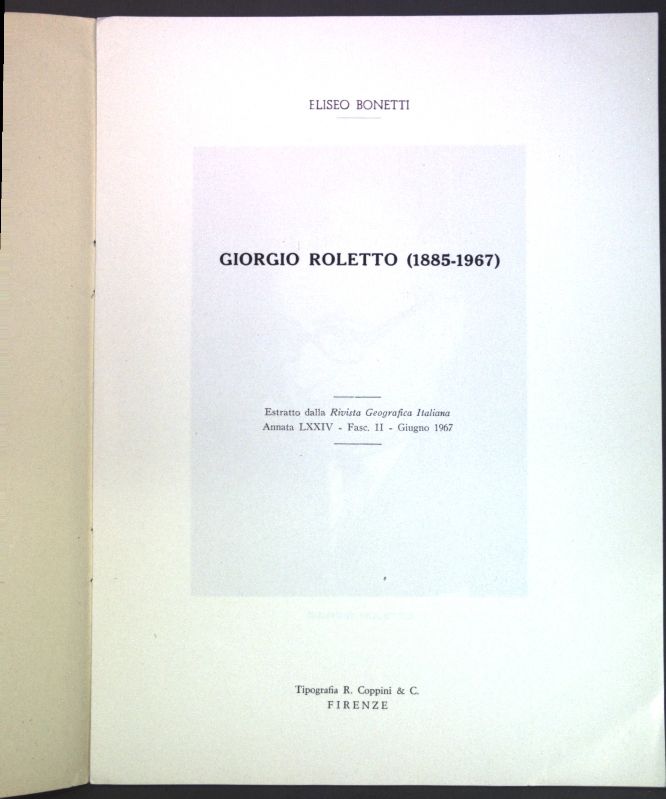 Giorgio Roletto (1885-1967)