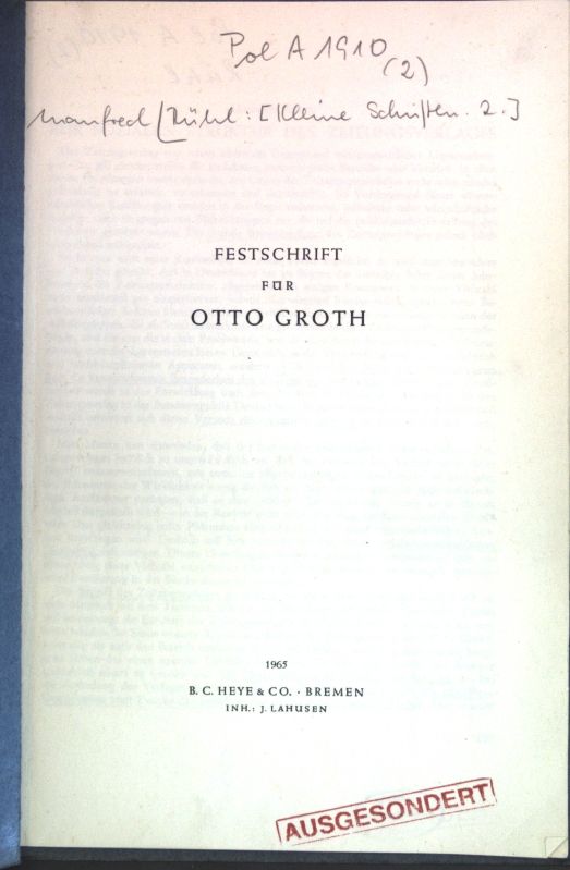 Zur sozialen Struktur des Zeitungsverlages