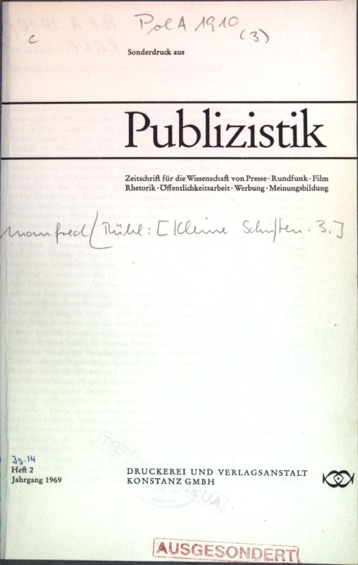 Systemdenken und Kommunikationswissenschaft