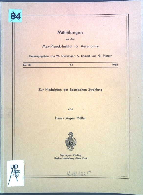 Zur Modulation der kosmischen Strahlung