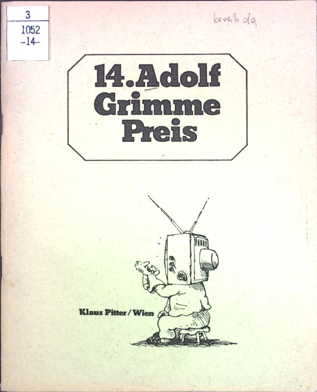 14. Adolf Grimme Preis