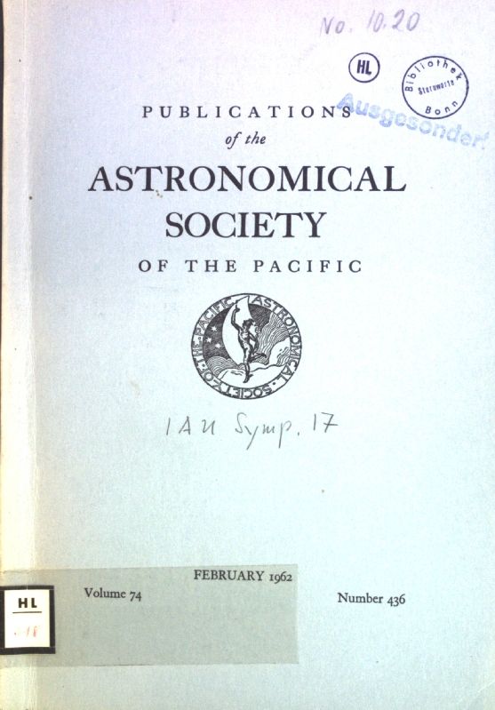 Sir William Herschel as a Composer - in: Vol. 74 No. 436 Publications of the Astronomical Society of the Pacific