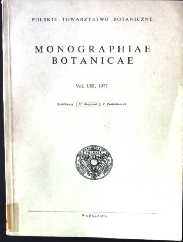 Monographiae Botanicae, Vol. LIII