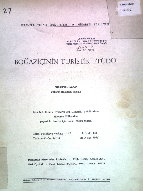 Bogazicinin Turistik Etüdü