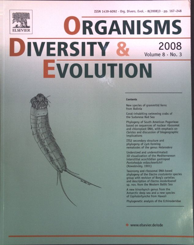 Coral-inhabiting swimming crabs (Crustacea, Decapoda, Portunidae) of the Sudanese Red Sea - in: Vol. 8 No. 3 Organisms Diversity & Evolution - Journal of the Gesellschaft für Biologische Systemaik