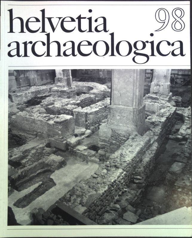 Die Holzstatue aus dem antiken Hafen von Genf - in: Heft 98 Helvetia Archaeologica - Archäologie in der Schweiz