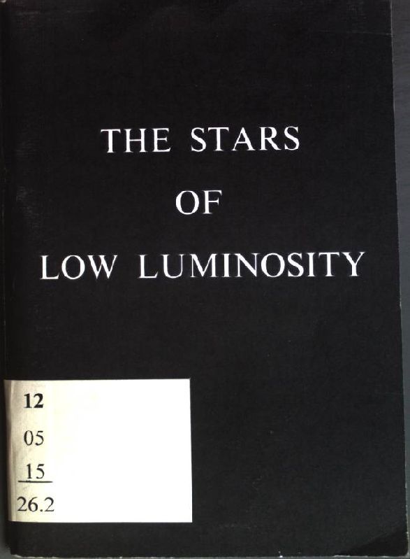 The Stars of low Luminosity