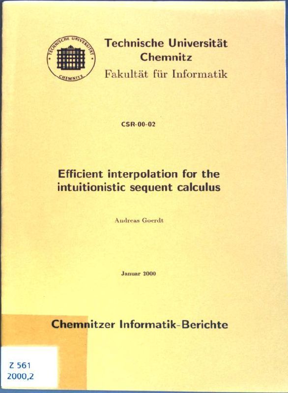 Efficient interpolation for the intuitionistic sequent calculus