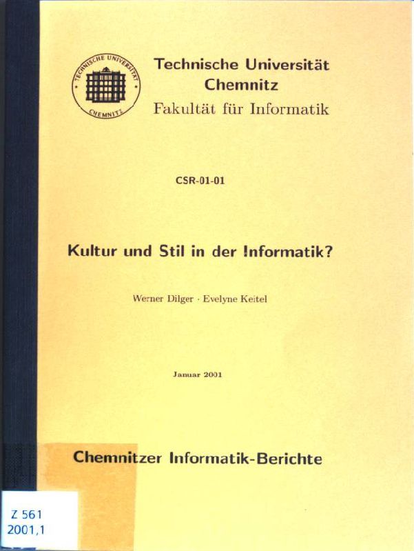Kultur und Stil in der Informatik?