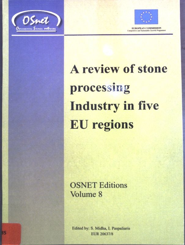 A review of stone processing Industry in five EU regions