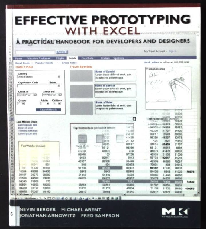 Effective Prototyping with Excel: A Practical Handbook for Developers and Designers
