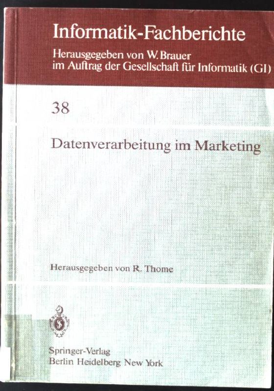 Datenverarbeitung im Marketing
