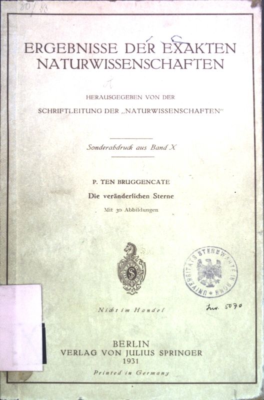 Die veränderlichen Sterne