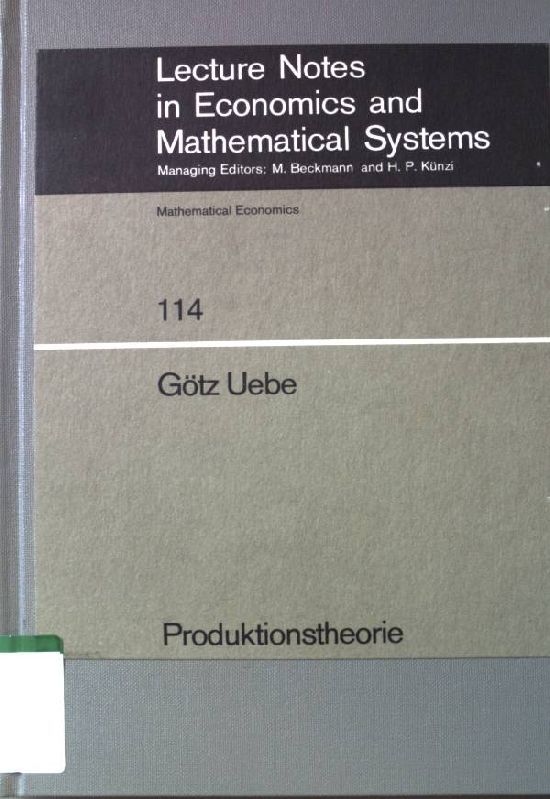 Produktionstheorie
