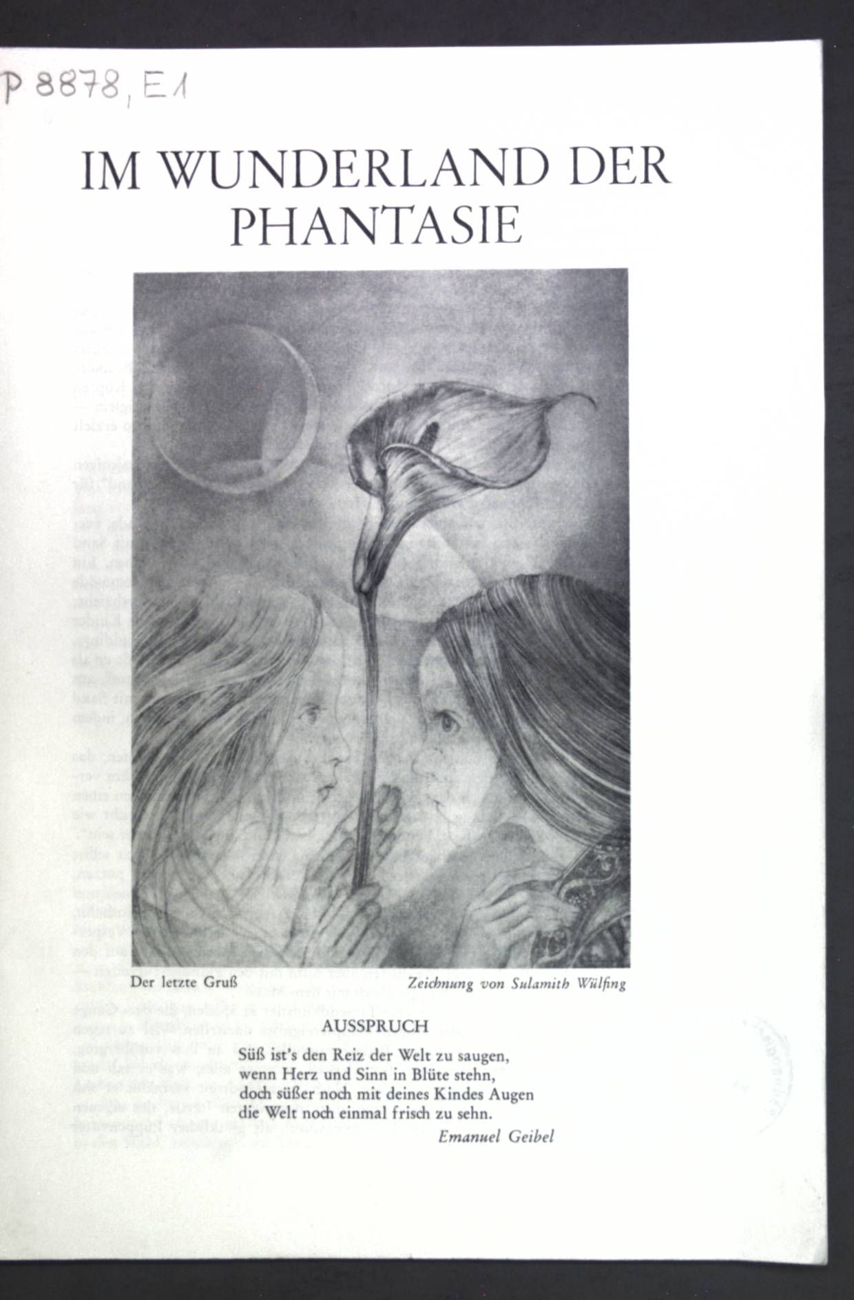 Im Wunderland der Phantasie