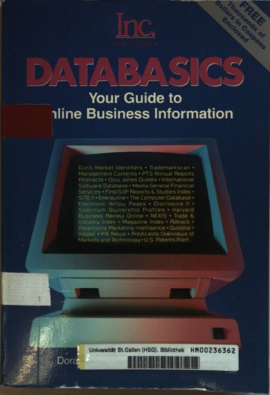 Inc. Magazine's Databasics: Your Guide to Online Business Information