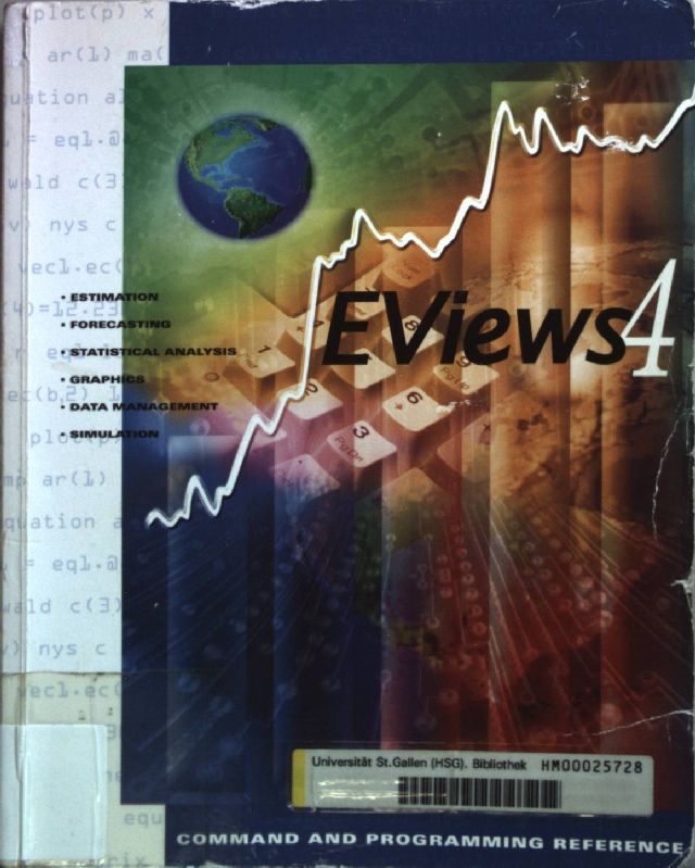 EViews 4 Command and Programming Reference
