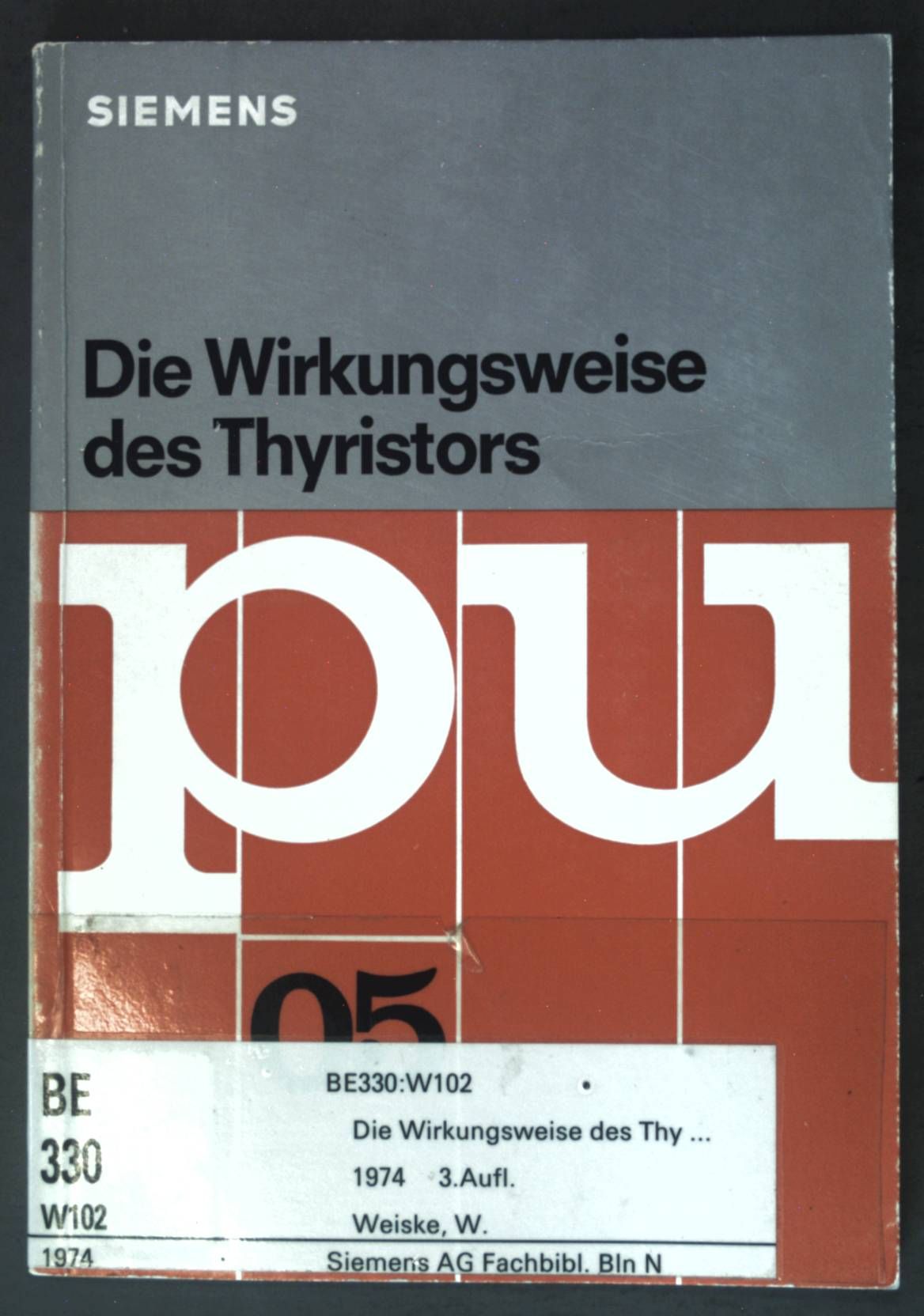Die Wirkungsweise des Thyristors