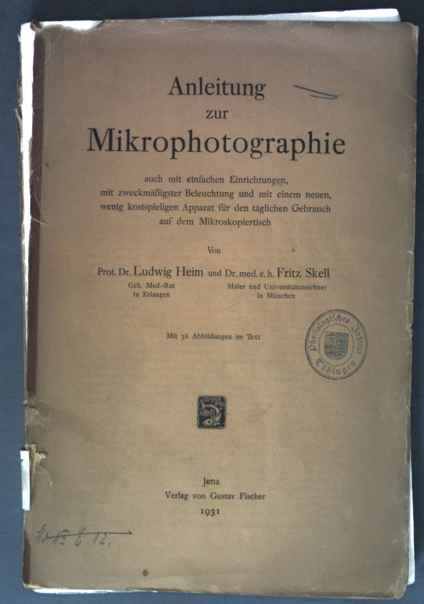 Anleitung zur Mirkophotographie