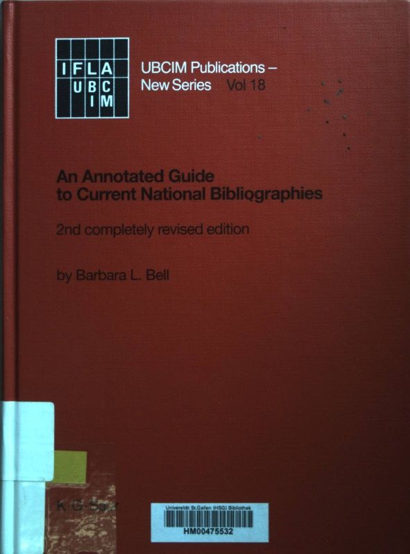 An Annotated Guide to Current National Bibliographies