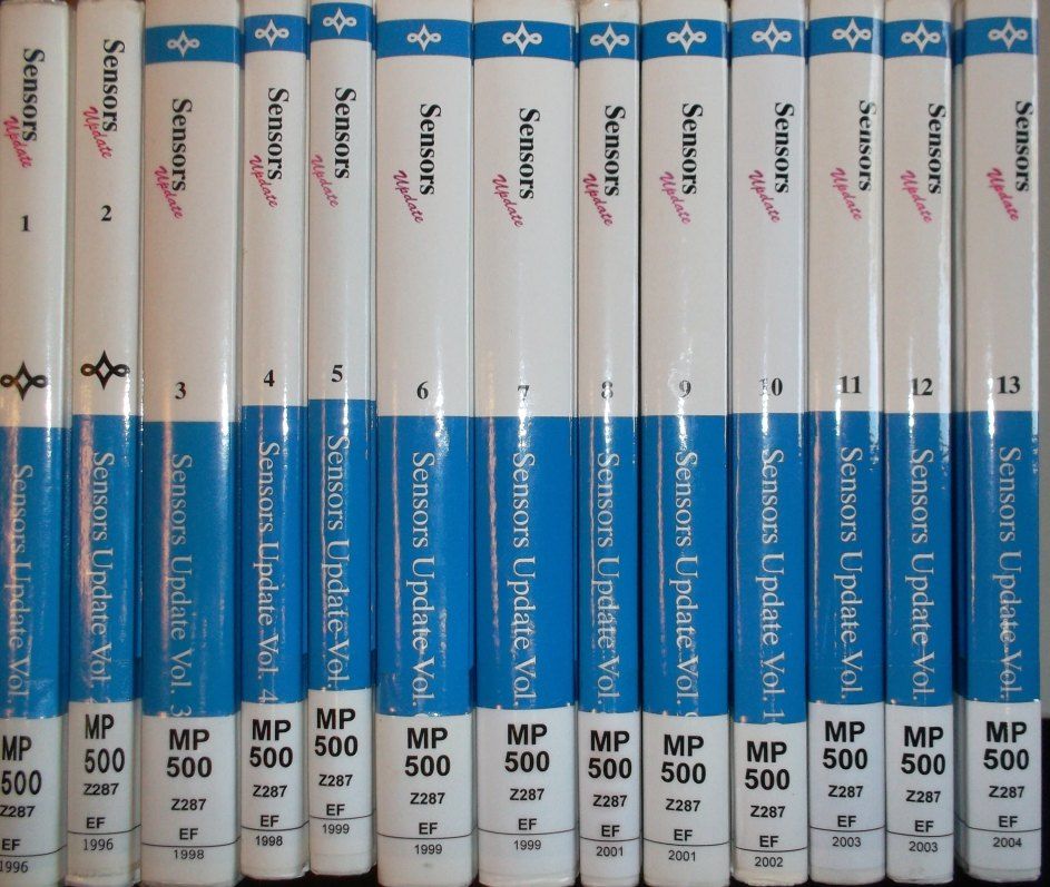 Sensors update (A Comprehensive Survey) (13 vols.set/ 13 Bände)