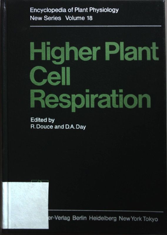 Higher plant cell respiration
