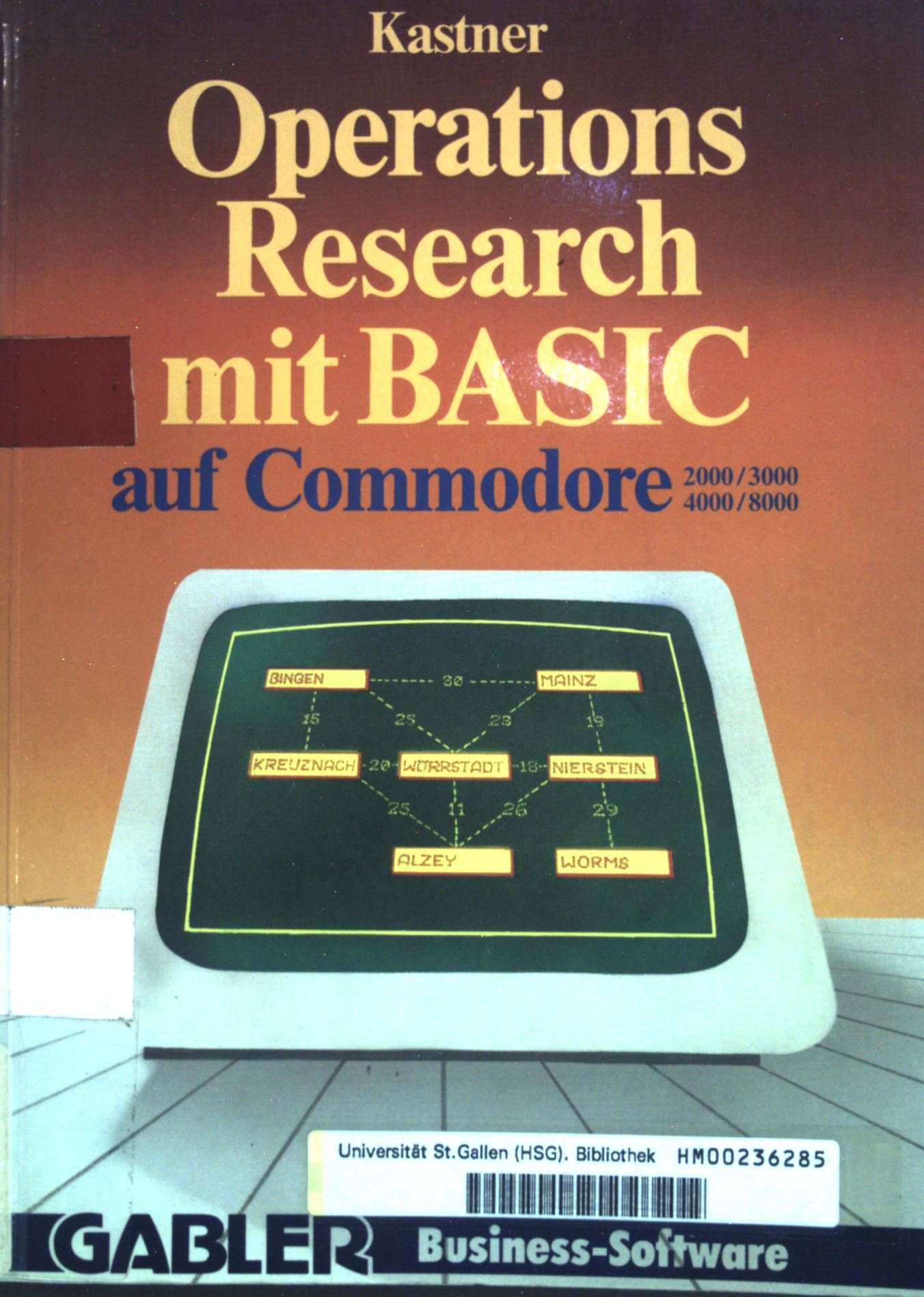 Operations Research mit BASIC auf Commodore 2000/3000/4000/8000