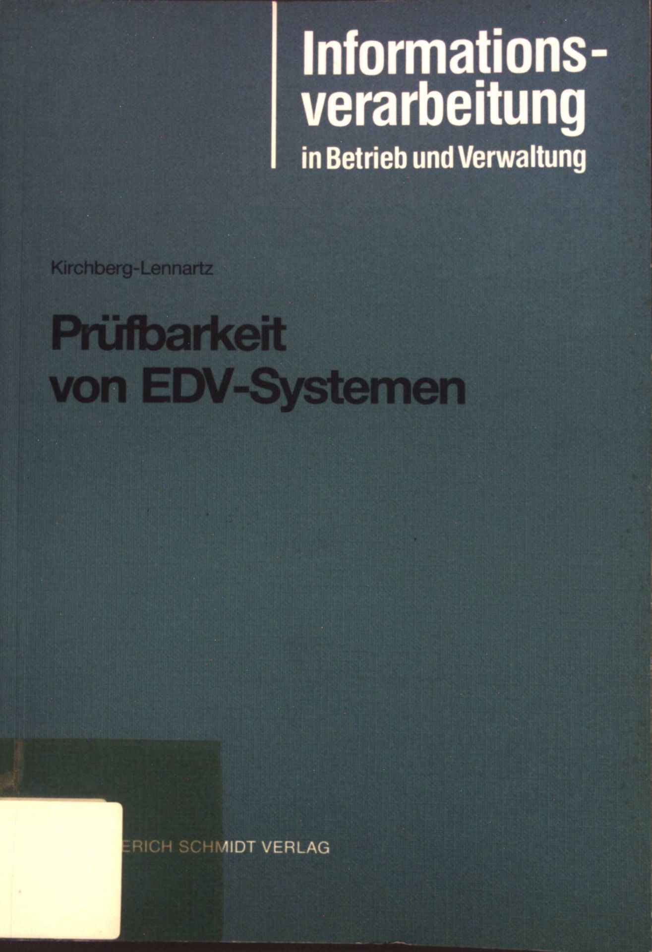 Prüfbarkeit von EDV-Systemen