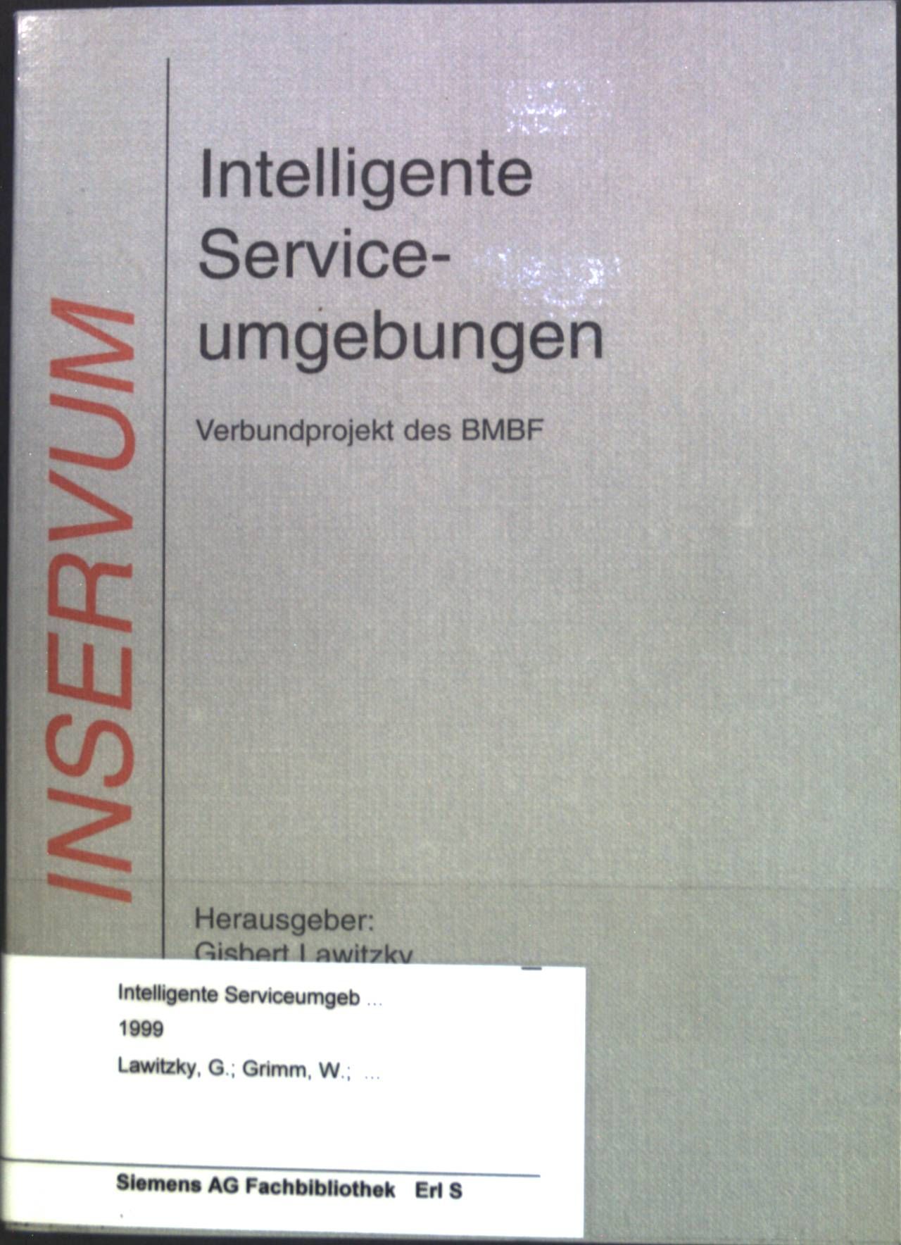 Intelligente Serviceumgebungen